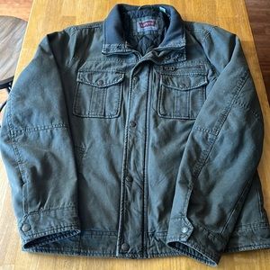 Levi’s men’s jacket size small in dark green